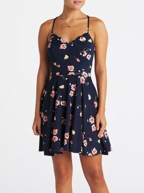 The General Good - Sonya Knit Scalloped Dress